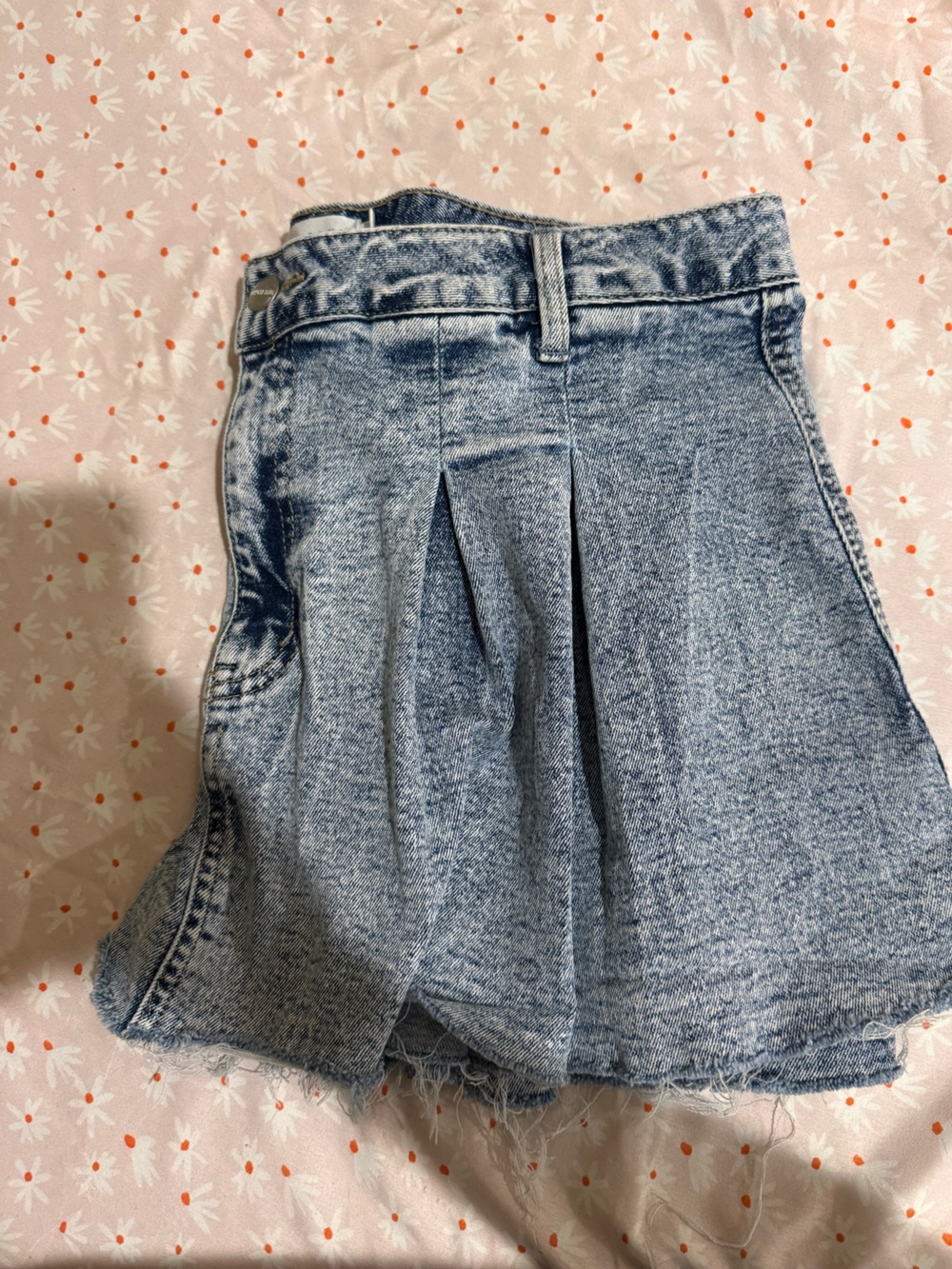 Dakota Blue Denim Skirt - Light Blue